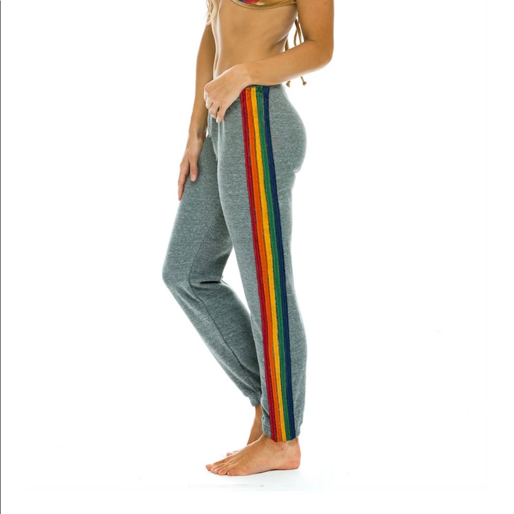 Aviator Nation 5 Stripe Sweatpants